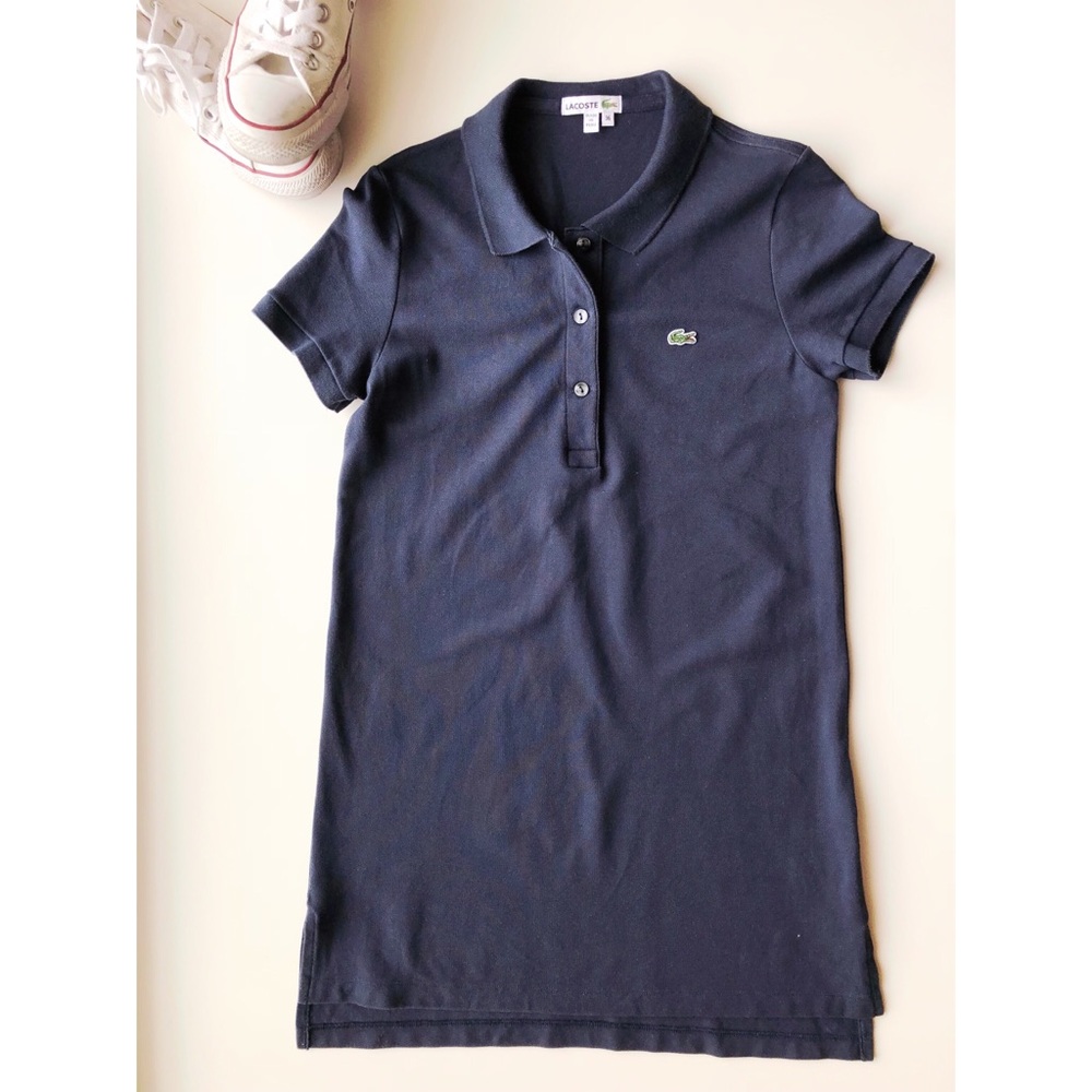 Lacoste Polo Shirt Dress 💗⛵️👟🦖